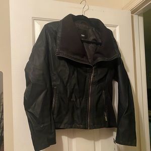 Mossimo Moto Jacket large faux leather NWT